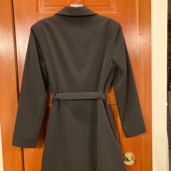 ANNE KLEIN black coat - Picture 4 of 7